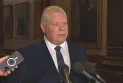 Doug Ford approuve l'imposition de droits de représailles en réponse au tarif de 25 % de Trump sur les importations de voitures.