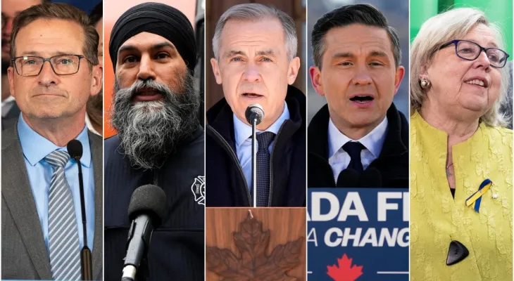 Bolvér et Singh se concentrent sur la crise du coût de la vie et Carney parcourt sa circonscription à Ottawa
