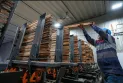 The Canadian economy loses 32,600 jobs in March, the first decline in more than two years.