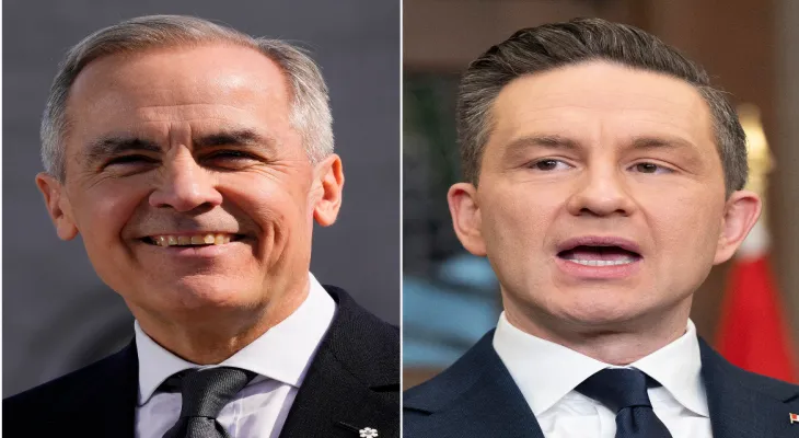 Poll: Canadians trust Carney's ability to deliver on his campaign promises more than Poilievre's.