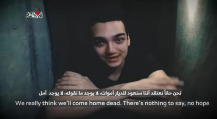 Al-Qassam publishes a video of an Israeli prisoner holding American citizenship criticizing Tel Aviv and Washington.