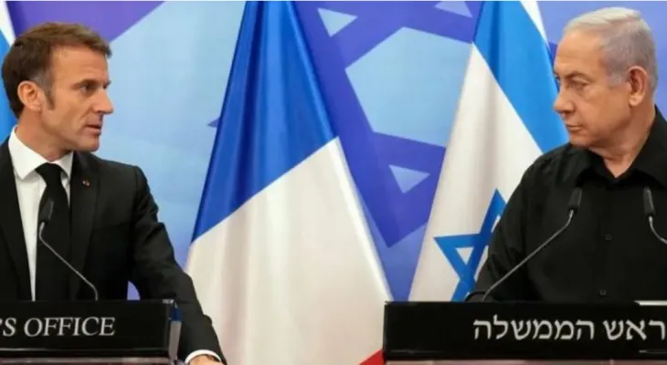 Netanyahou refuse la création de l'État palestinien et la qualifie de "récompense pour le terrorisme" lors d'un appel avec Macron