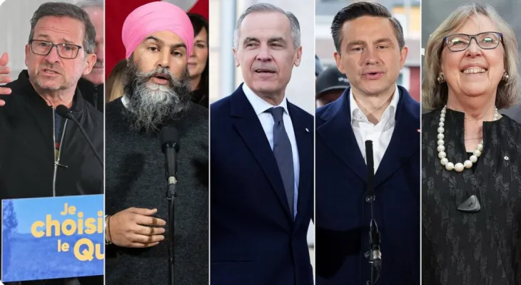 Nanos Poll: Liberals lead by 8 points as the federal election campaign enters its 27th day