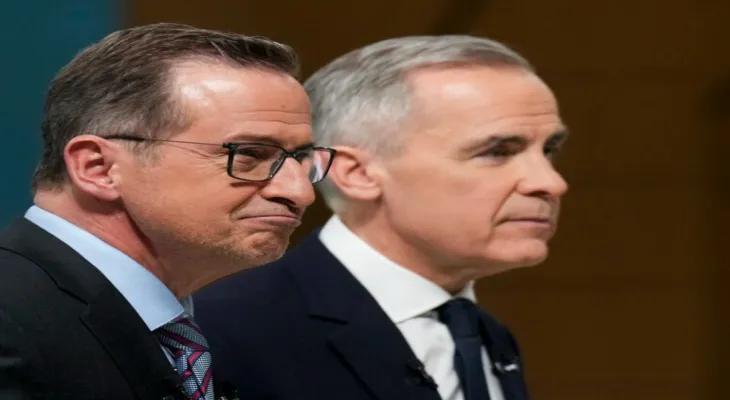 Blanchier insists on describing Canada as a "manufactured country" and Kearney responds with a firm rejection.