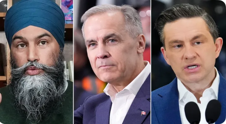 Intensification of electoral competition in Canada: the Liberals are leading by four points over the Conservatives on the eve of the vote.