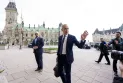 Le Premier ministre canadien Mark Carney annonce la formation de son nouveau gouvernement mardi à Rideau Hall.