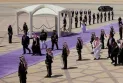Accueil de Trump à Riyad : le violet remplace le rouge sur le tapis officiel