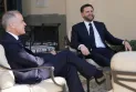 U.S. Vice President JD Vance and Canadian Prime Minister Mark Carney discuss trade and security policies in Rome.