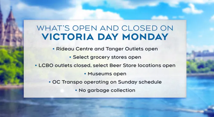 Ottawa prepares for Victoria Day holiday: changes in services and event schedule