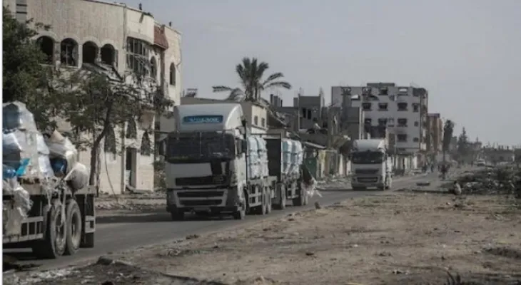 Israel resumes the entry of aid into Gaza under international pressure