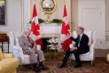 King Charles delivers the throne speech at the Canadian Parliament for the first time.