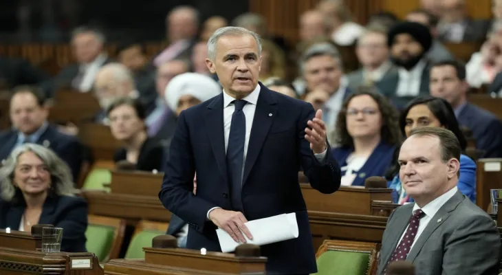 The Canadian Parliament resumes its work amid a promise from the new Prime Minister to expedite the passage of a tax cut.