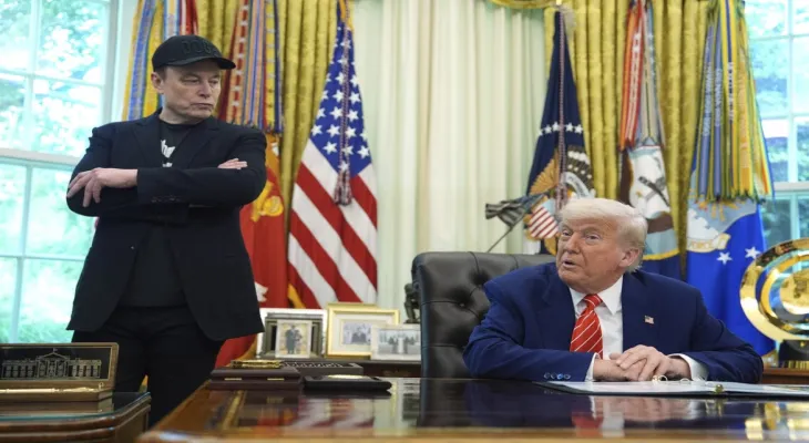 Elon Musk admits he crossed the line in his feud with President Donald Trump: “Some posts were excessive.”
