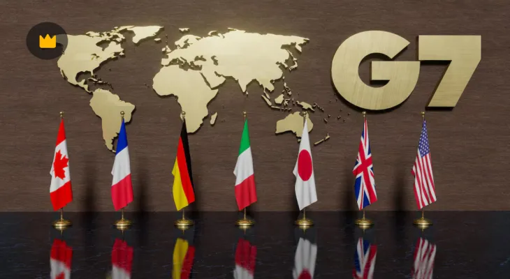 G7 summit in Canada without a unified closing statement due to disagreements with Washington.