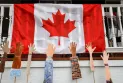 Canadians are reaffirming their attachment to the maple leaf flag in response to Trump's statements about annexing Canada.