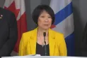 Toronto's mayor continues her tour in Dublin to promote investment and the film industry amid the escalation of the U.S. trade war.